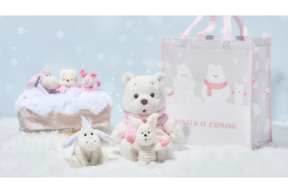 プーさんたちに雪が積もって真っ白に！ 冬のコレクション「WHITE POOH」発売 画像