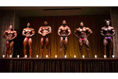 筋肉率200%！世界的ボディビルダーが多数出演『ボディビルダー』メイキング写真 画像