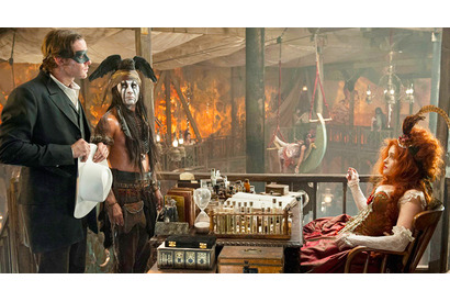 【特別映像】触りたい？ ヘレナ・ボナム＝カーターの足が熱い…『ローン・レンジャー』 画像