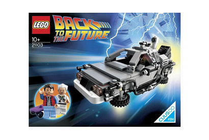 『バック・トゥ・ザ・フューチャー』タイムマシン“デロリアン”、レゴブロックで発売 画像