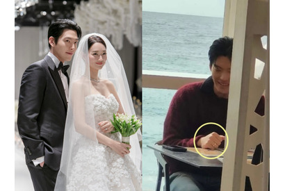 キム・ウビン♡シン・ミナ、新婚旅行先のスペインで目撃！“薬指で光る結婚指輪” 画像