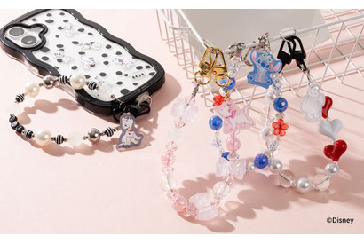 小ぶりで透明感のあるアクリルチャームが大人可愛い！マリー、ベイマックスなど「ディズニーキャラクター ビーズハンドストラップ」登場 画像