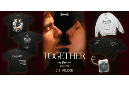 袖が融合した驚愕デザインの連結Tシャツも！『トゥギャザー』アジア初の公式グッズ発売 画像