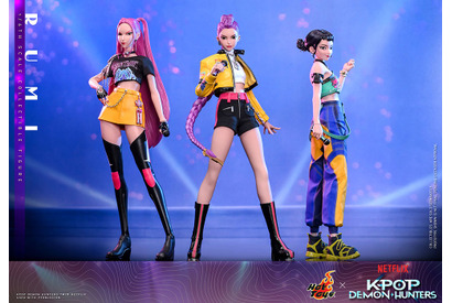グラミー賞も受賞『KPOPガールズ！デーモン・ハンターズ』HUNTR/Xメンバーがホットトイズに 画像