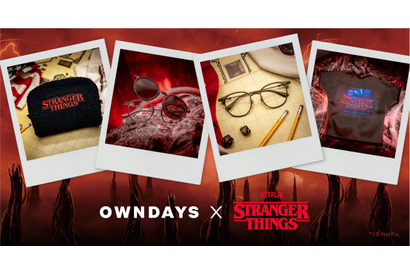 Netflix「ストレンジャー・シングス 未知の世界」×OWNDAYSのコラボコレクション登場　 画像