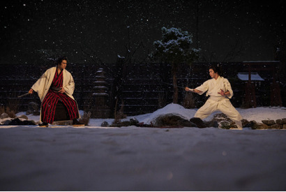 吉沢亮「芝居に人が救われる」長尾謙杜＆北村一輝、美しくも熾烈な仇討ちシーン解禁『木挽町のあだ討ち』 画像