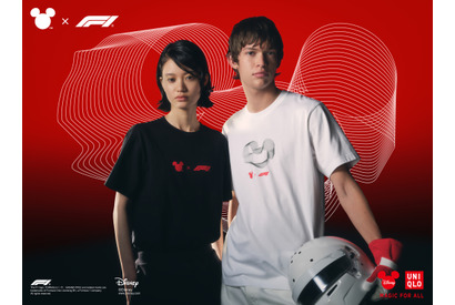 ミッキーマウスのモチーフも！ディズニー＆Formula1＆ユニクロ初タッグ　Tシャツ3月23日発売 画像