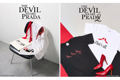 赤いハイヒールのTシャツも『プラダを着た悪魔』＆『プラダを着た悪魔2』限定アパレルがPLAZAに登場 画像