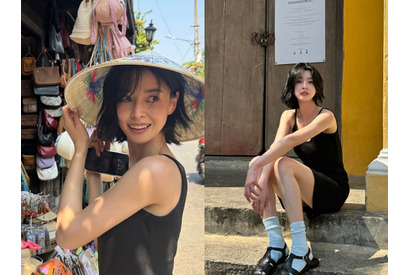 『梨泰院クラス』女優クォン・ナラの“のんびりした”近況。8頭身の完璧なプロポーションは健在だった！【PHOTO】 画像