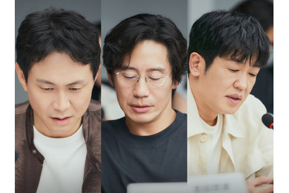 人生の“50％”を駆け抜けたおじさんたちの逆襲！シン・ハギュン主演ドラマの台本読み合わせの様子 画像
