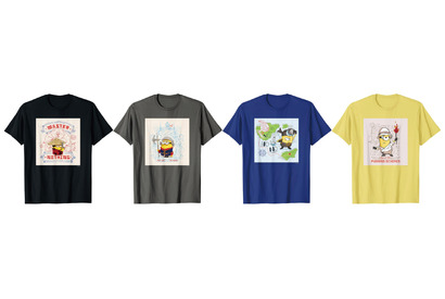『ミニオンズ＆モンスターズ』公開記念Tシャツ全25種、Amazon Merch on Demand にて販売中！ 画像
