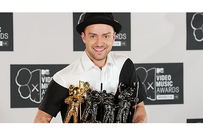 ジャスティン・ティンバーレイク、「2013MTV VMA」で最多受賞 画像