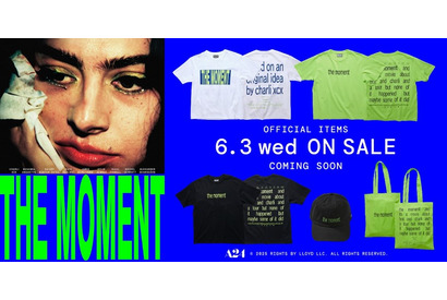 限定アイテム＆ストアが登場！A24×チャーリーxcx『the moment／ザ・モーメント』がFREAK'S STOREとタイアップ 画像