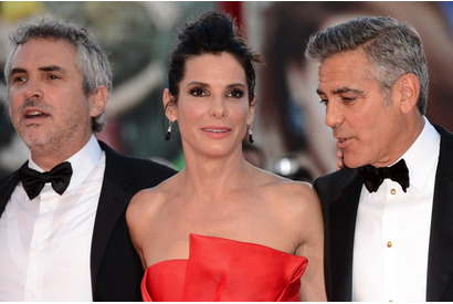 ジョージ・クルーニー「酔っぱらってただけ」…『ゼロ・グラビティ』、ヴェネチア映画祭で上映 画像