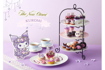 クロミのアフタヌーンティーが期間限定開催！ どくろムース＆マカロンなど登場「KUROMI Afternoon Tea at Castillian」 画像