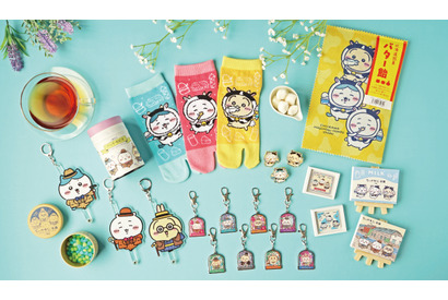 「ちいかわもぐもぐ本舗 小樽店」オープン！ シマエナガ＆レトロファッションのぬいぐるみ発売 画像