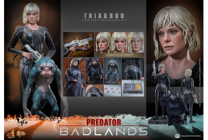 『プレデター：バッドランド』ティア＆バド 1/6スケールフィギュアが登場　レインポンチョが付属 画像