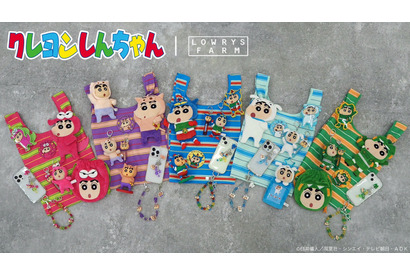 「クレヨンしんちゃん」とLOWRYS FARMのコラボレーションアイテム全11型発売 画像
