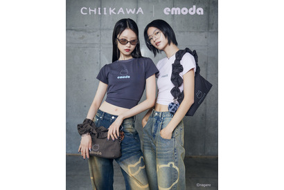 「ちいかわ」シルエット入り！デニムやトップス、キーホルダーが先行販売開始！「EMODA」 画像