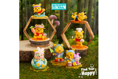 エクササイズやピクニックをするプーさんも！トレーディング・フィギュアが登場 画像