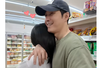 18歳年下の日本人女性と結婚した俳優シム・ヒョンタク、久しぶりの2人きりにラブラブ全開！「恋愛時代に戻った気分」 画像