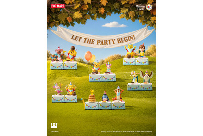 くまのプーさんたちがパーティー！POP MART「Let's Party」シリーズ、全13種で登場 画像