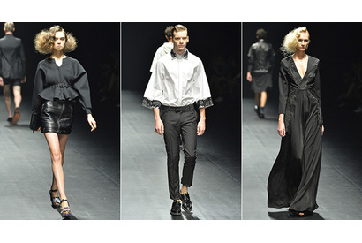 【14SS東コレ】KISS、クリスチャン・ダダのショーに登場 画像