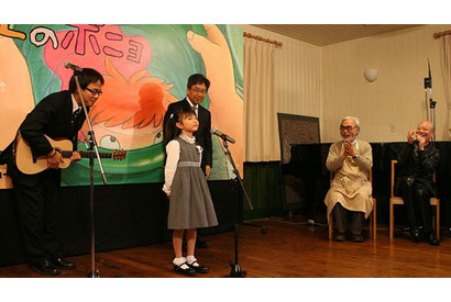 天使の歌声に宮崎駿＆久石譲メロメロ　『崖の上のポニョ』和やかムードの発表会 画像