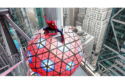 スパイダーマンがN.Y.の新年を祝福！　カウントダウン・イベントに登場か!? 画像