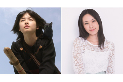 実写版『魔女の宅急便』キキ＆黒猫ジジの2ショット解禁！　ジジ役は寿美菜子に 画像