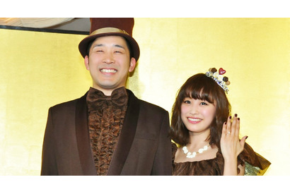 高橋愛、あべこうじと“バレンタイン婚”！　「阿部として、妻として頑張りたい」 画像