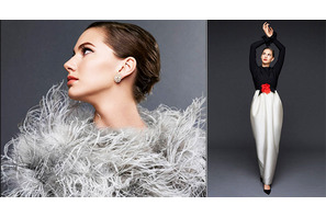 オードリー・ヘプバーンの孫がモデルデビュー 画像