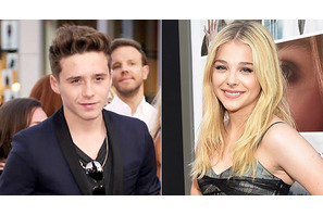 ベッカムの長男、噂の恋人クロエ・グレース＝モレッツの応援に駆け付ける 画像