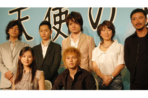 『天使の卵』小西真奈美、市原隼人、冨樫森監督、村山由佳完成報告記者会見 画像