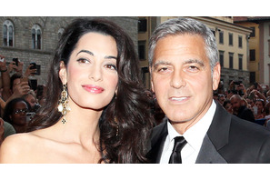 ジョージ＆アマル・クルーニー夫妻、今度はイギリスで結婚を祝うパーティ 画像