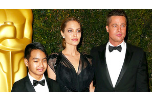 アンジェリーナ・ジョリー、息子マドックスを撮影現場で雇う!? 画像