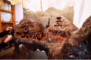 【3時のおやつ】ホットチョコレートの流れる蛇口が出現！表参道ヒルズにて 画像