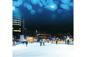 東京ミッドタウンに都内最大級のスケートリンクが登場！ 初売りは2日からスタート 画像