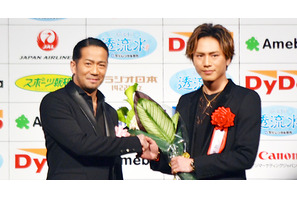 三代目JSB登坂広臣の祝福にHIRO参上！ 報知映画賞受賞に「心から光栄」 画像