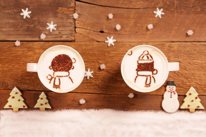 ラテアートがアニメに！　1000杯のラテを使用した恋の物語「Latte Motion」 画像