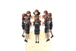 コップのフチ子がメンズファッション誌「SENSE」とコラボでプチイメチェン!? 画像