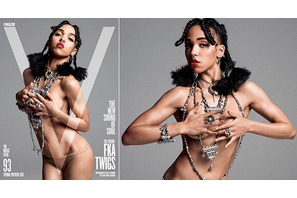 ロバート・パティンソンの彼女FKAツイッグスがトップレス姿を披露 画像