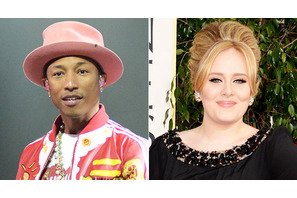 ファレル・ウィリアムス、アデルとのコラボを熱望 画像