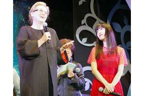メリル・ストリープ、神田沙也加の歌声を絶賛！　『イントゥ・ザ・ウッズ』プレミアに1000人来場 画像