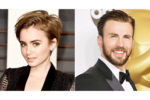 新星リリー・コリンズ、新恋人はクリス・エヴァンス 画像