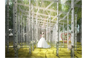 自然に溶け込む透明のチャペルでウェディング！　軽井沢ニューアートミュージアム 画像