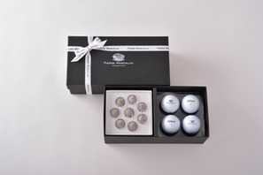 ロゴ入りゴルフボール付き！ マルコリーニの父の日限定ギフトが100セット限定発売 画像