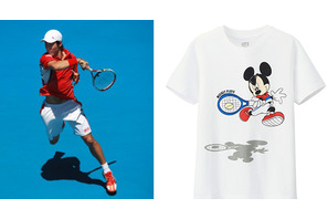 錦織圭選手、ミッキーマウスと“エアケイ”を披露！ 画像