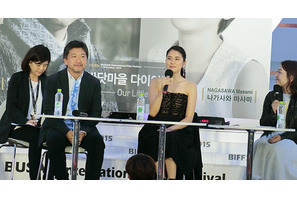 【第20回釜山国際映画祭】長澤まさみのドレス姿に「きれい！」と歓声 画像
