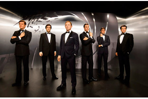 歴代のジェームズ・ボンド、ロンドンのマダム・タッソー館に登場！ 画像